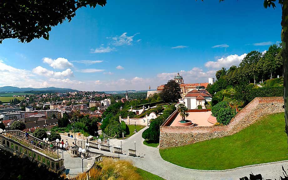 Abadia Melk jardín